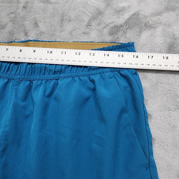 Motion Shorts Mens M Blue Stretch Guide Pro Ripstop Zip Pockets Lightweight - Picture 8 of 12